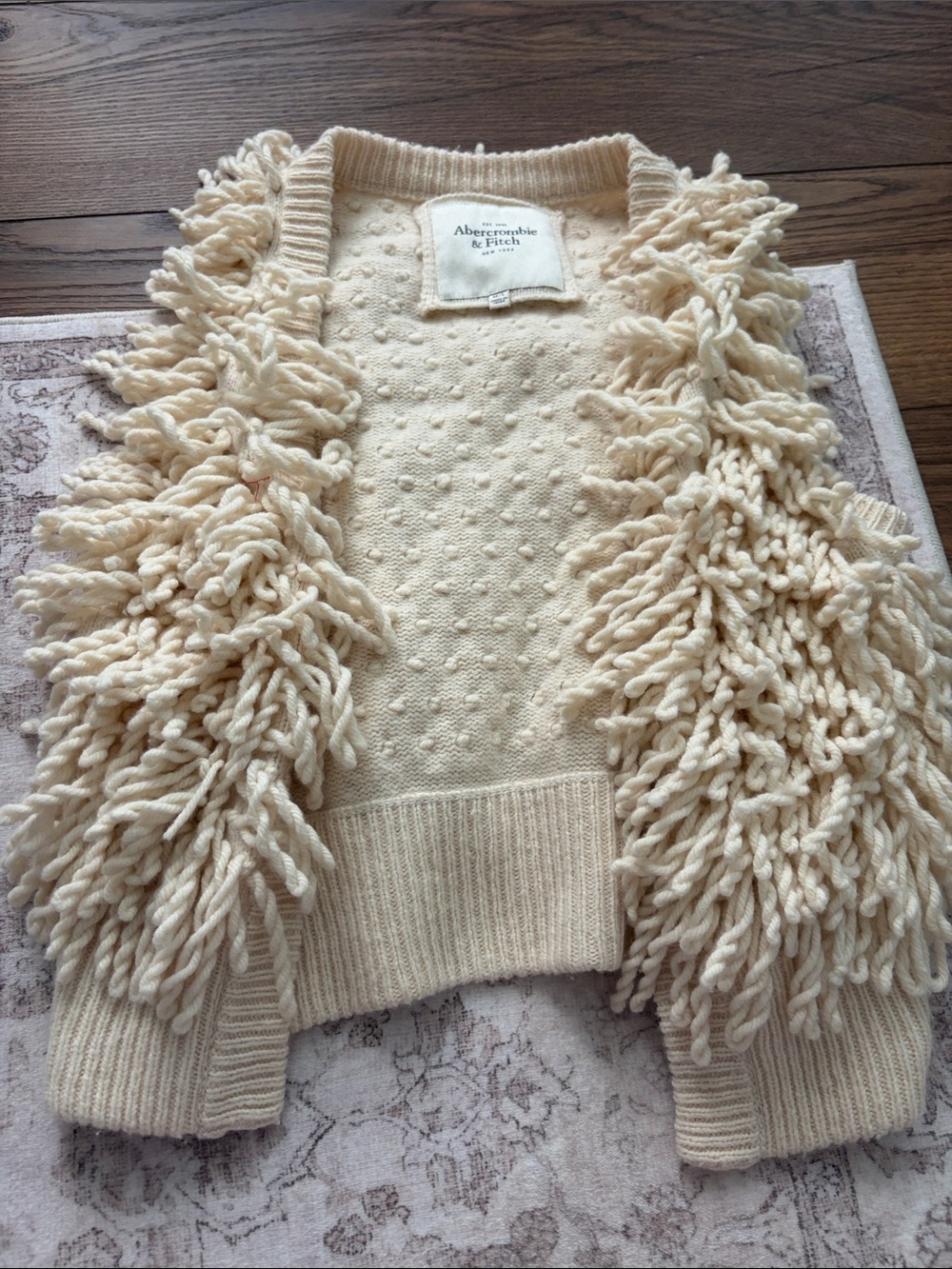 Y2K Abercrombie & Fitch Vest Gilet Wool Cashmere